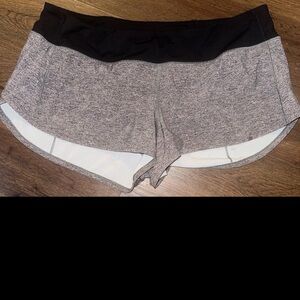 Lululemon Speed shorts Size12 2.5